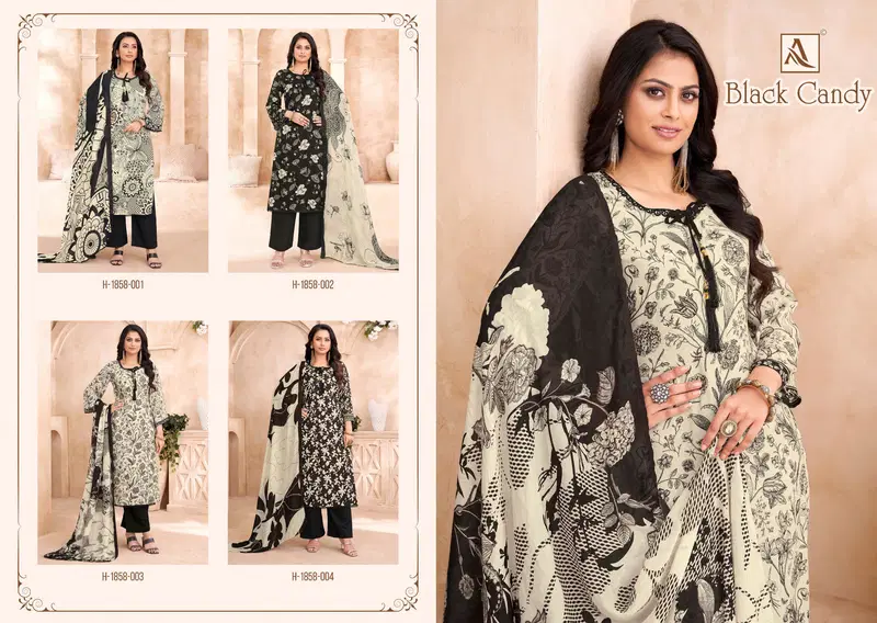 Black Candy By Alok Suit Viscose Maslin Dress Material Orders In India